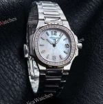 RRR Factory Patek Philippe Nautilus Cal.E 23-250SC Movement 32mm White MOP Face Women Watch